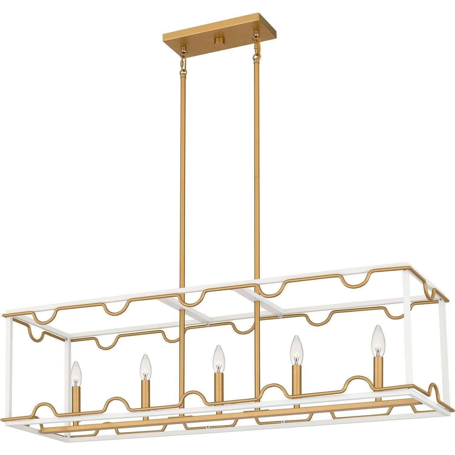 Quoizel - Brinkman Linear Chandelier - BNK542W - Canada Light Shop