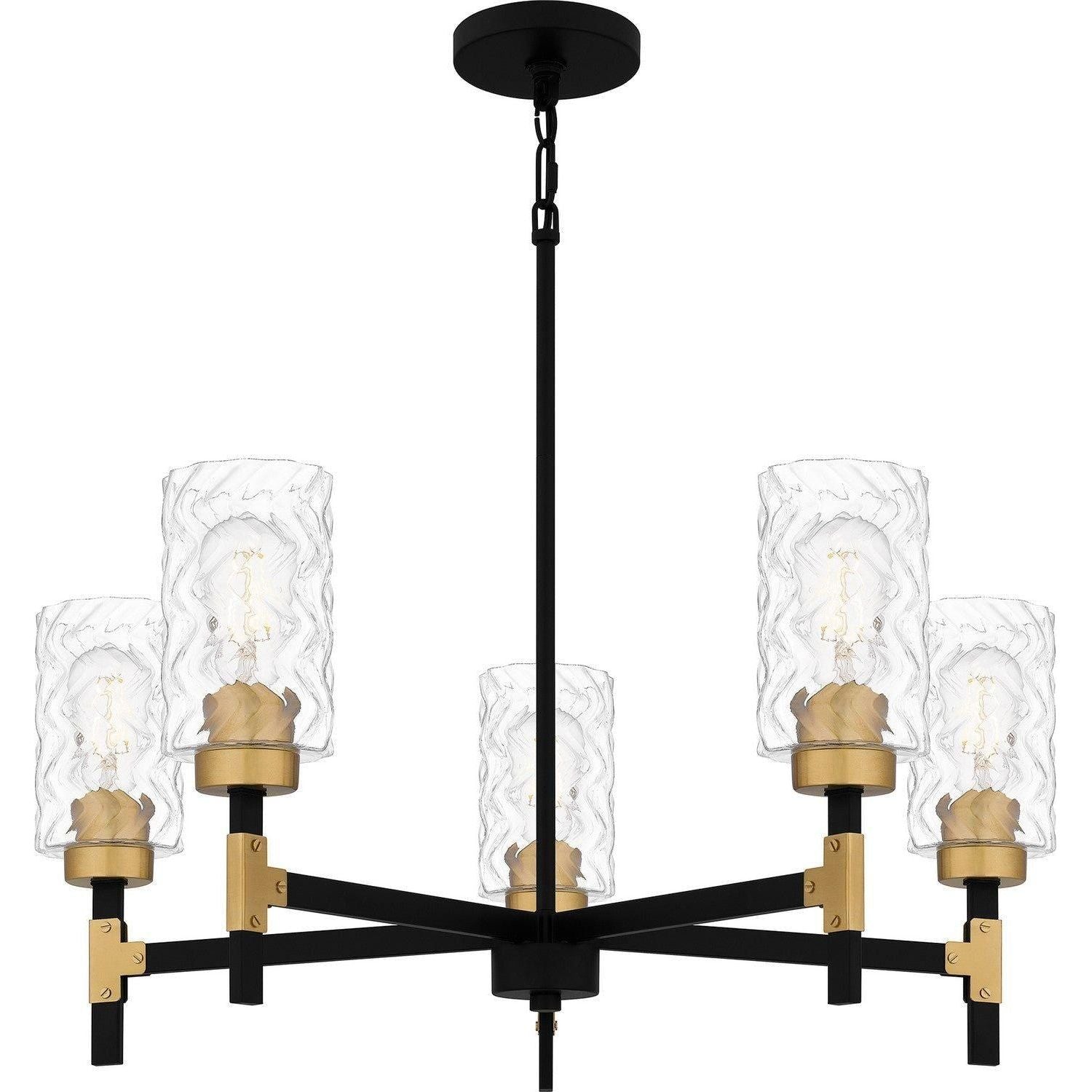 Quoizel - Carly Chandelier - CAY5028MBK - Canada Light Shop