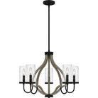 Quoizel - Cornelia Chandelier - CNE5026MBK - Canada Light Shop