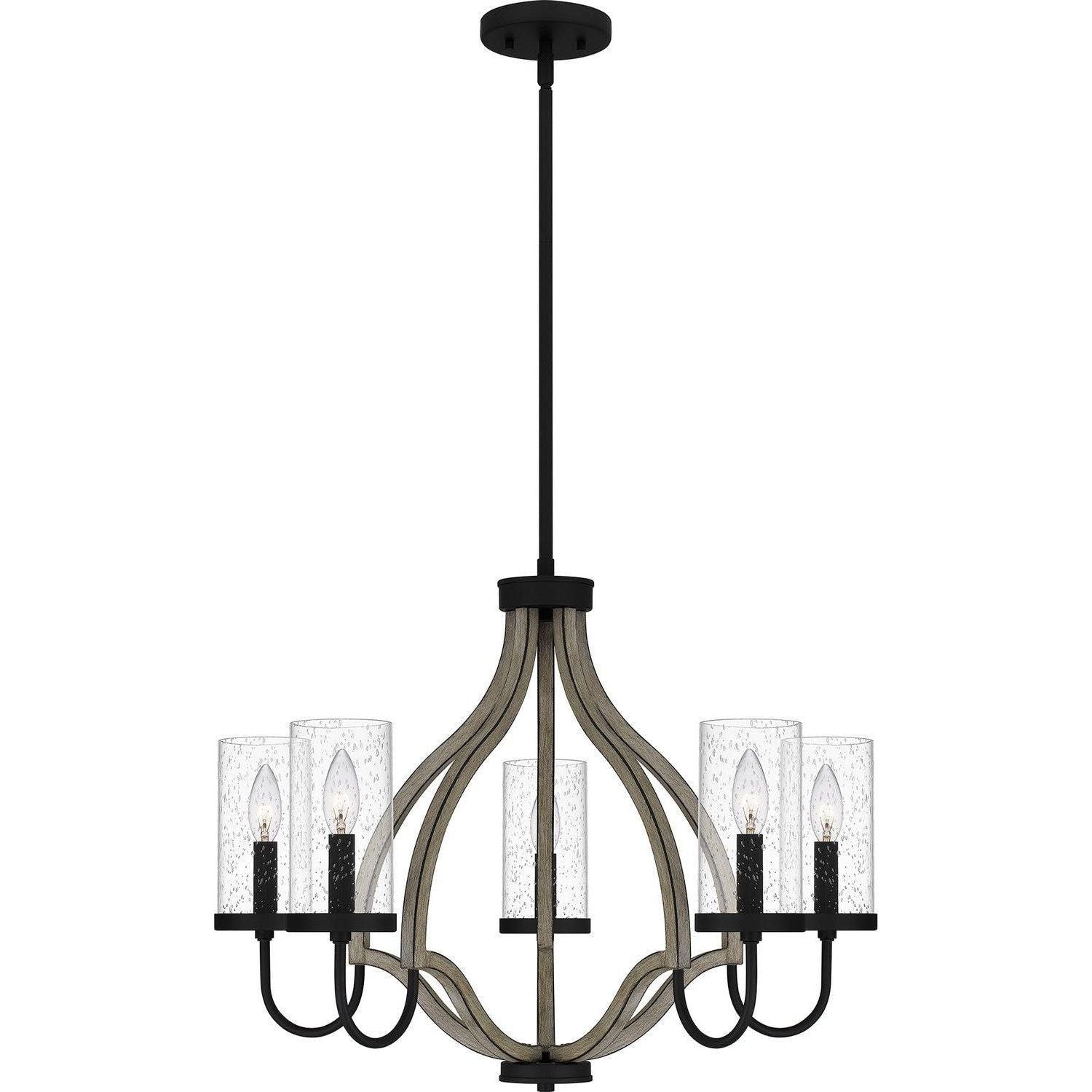 Quoizel - Cornelia Chandelier - CNE5026MBK - Canada Light Shop