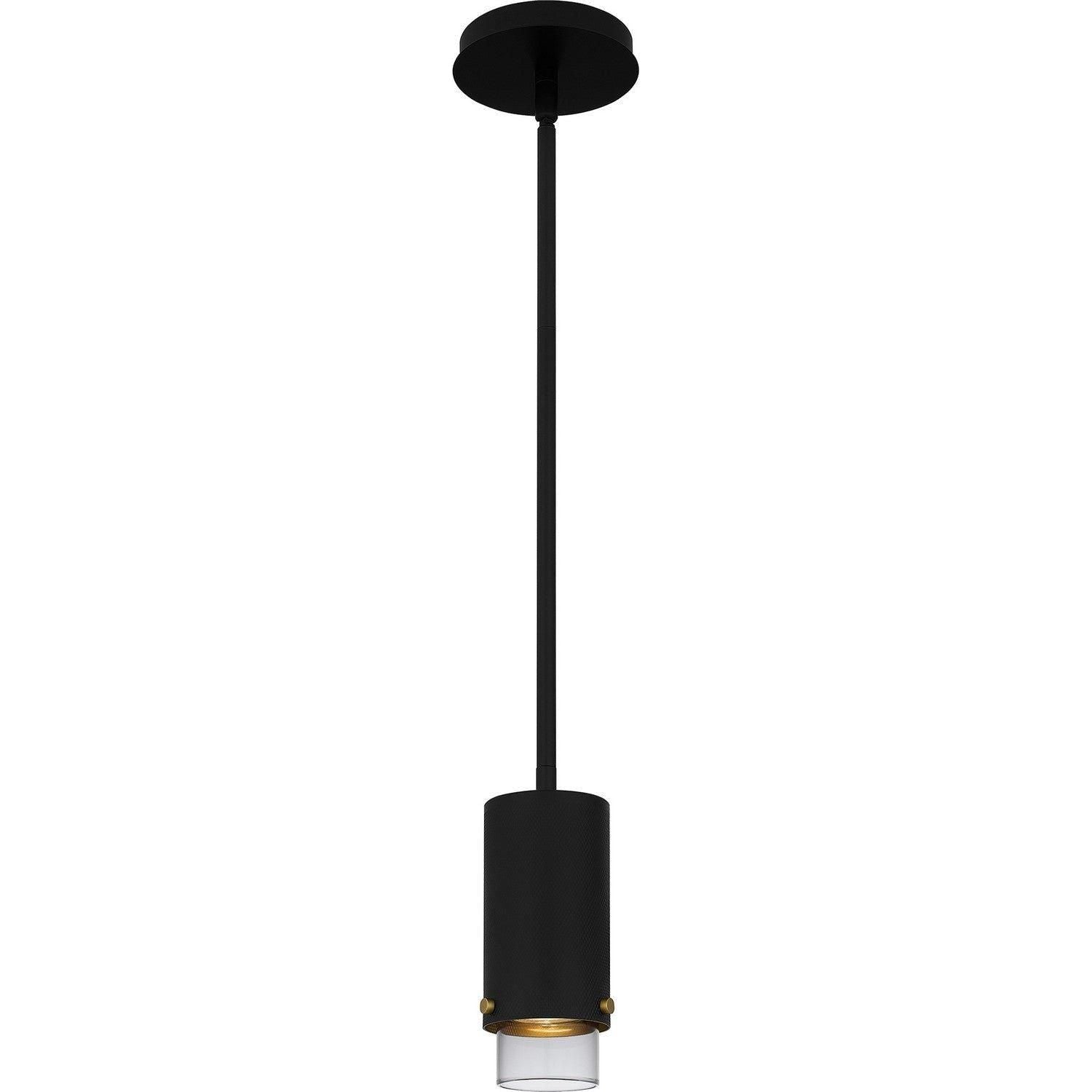 Quoizel - Elio Mini Pendant - EIO1503MBK - Canada Light Shop