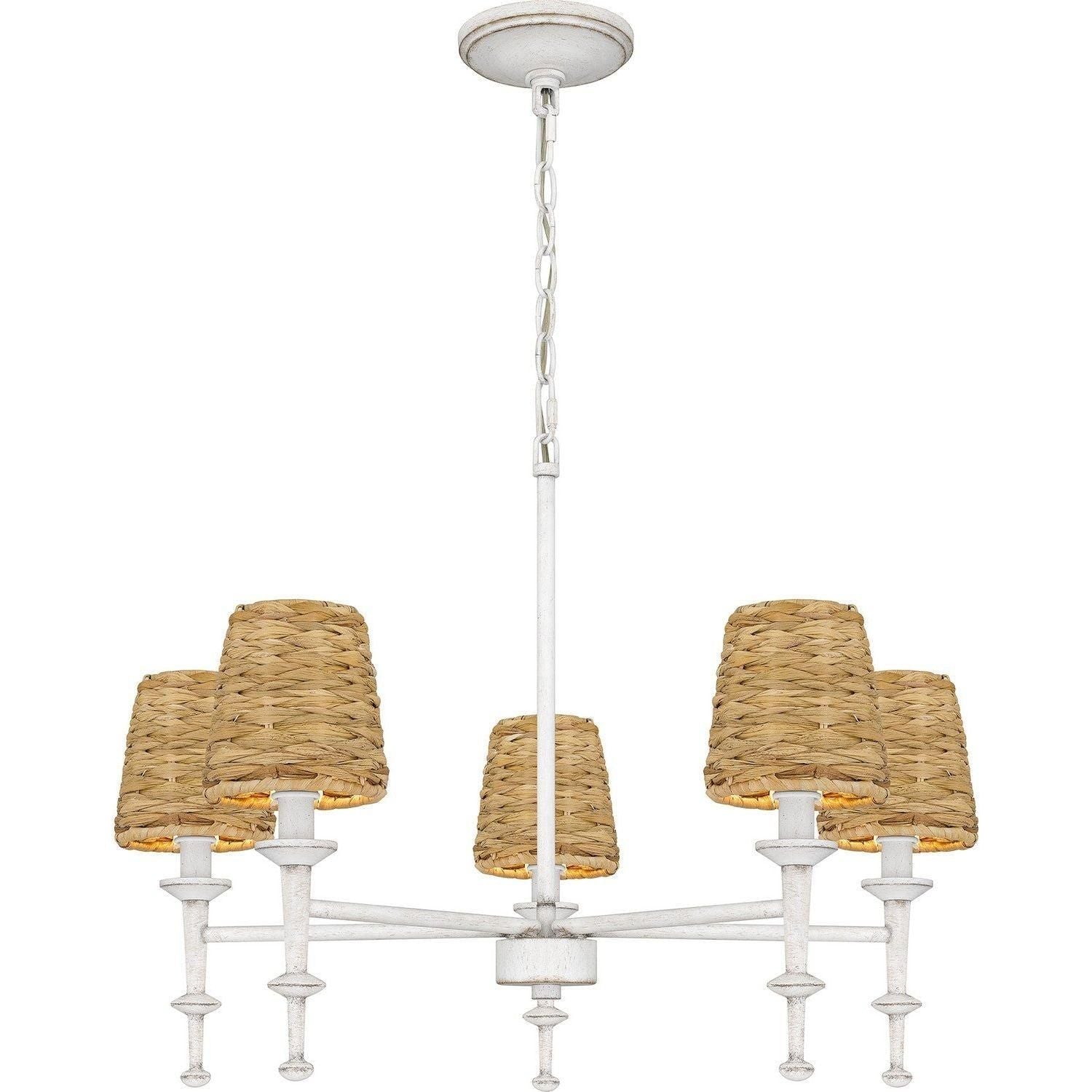 Quoizel - Flannery Chandelier - FLA5026AWH - Canada Light Shop