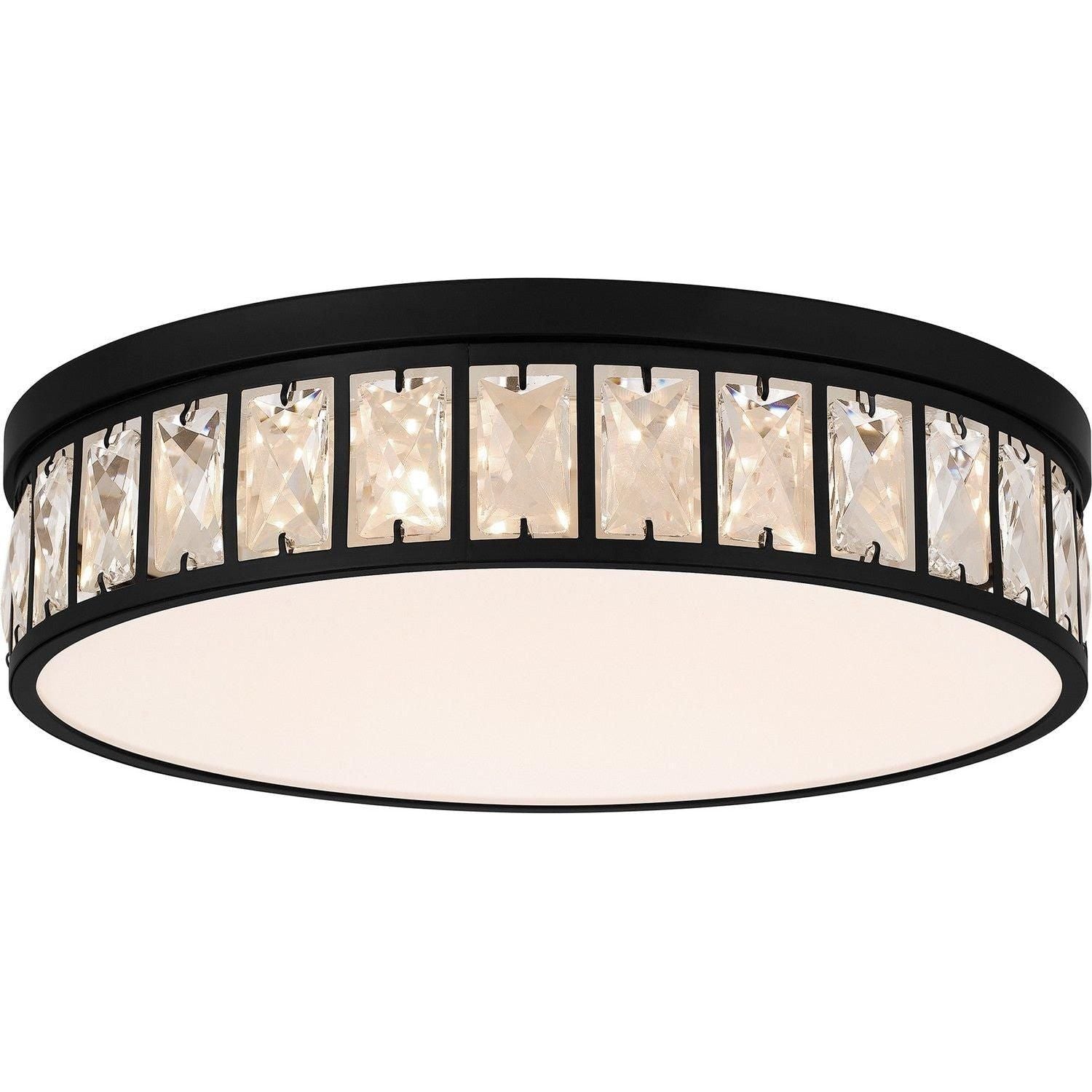 Quoizel - Gibson LED Flush Mount - GIB1615MBK - Canada Light Shop
