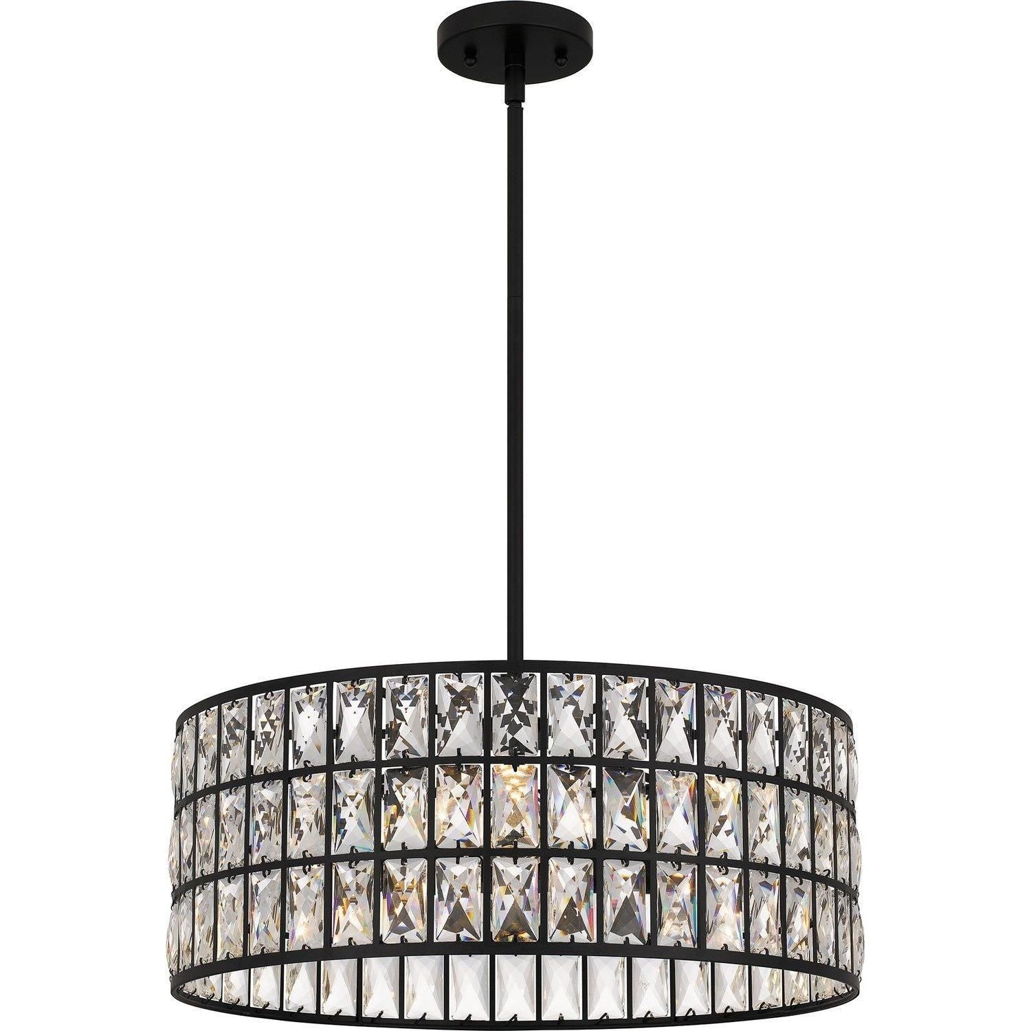 Quoizel - Gibson Pendant - GIB2820MBK - Canada Light Shop