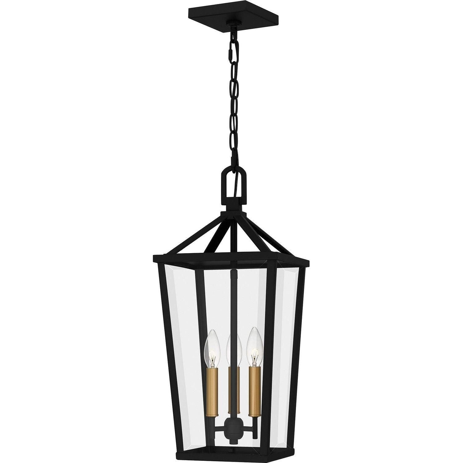 Quoizel - Hull Outdoor Hanging Lantern - HUL1909MBK - Canada Light Shop