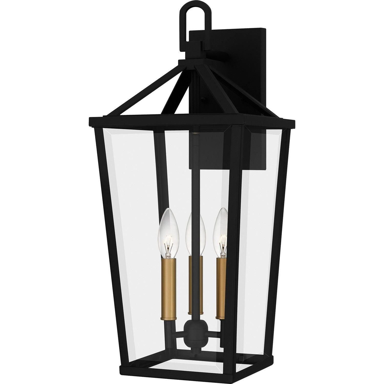 Quoizel - Hull Outdoor Wall Mount - HUL8409MBK - Canada Light Shop