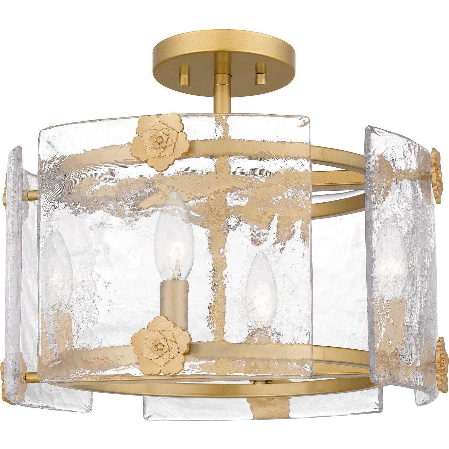 Quoizel - Jolie Semi Flush Mount - JOL1716LG - Canada Light Shop