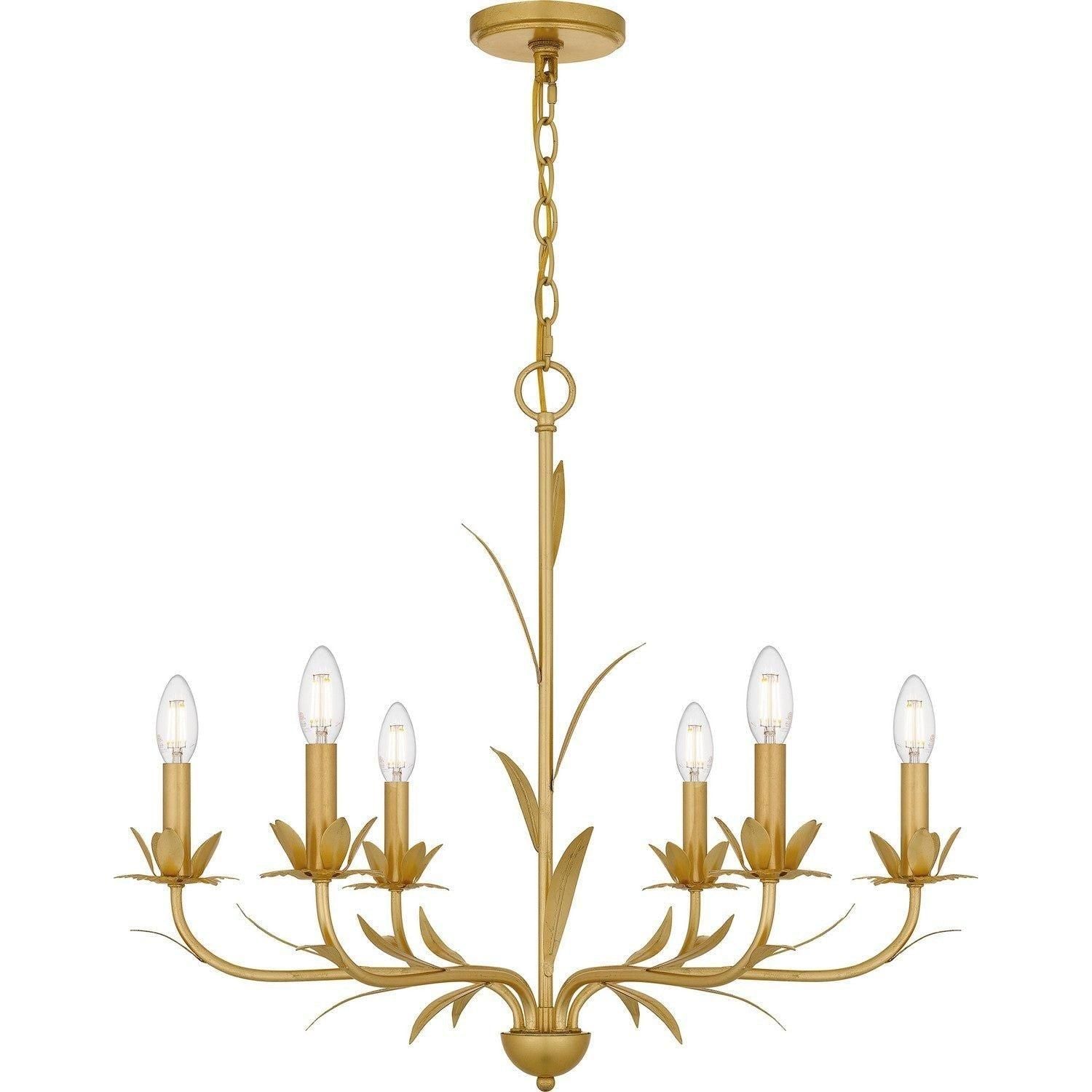 Quoizel - Maria Chandelier - MAA5027GFL - Canada Light Shop