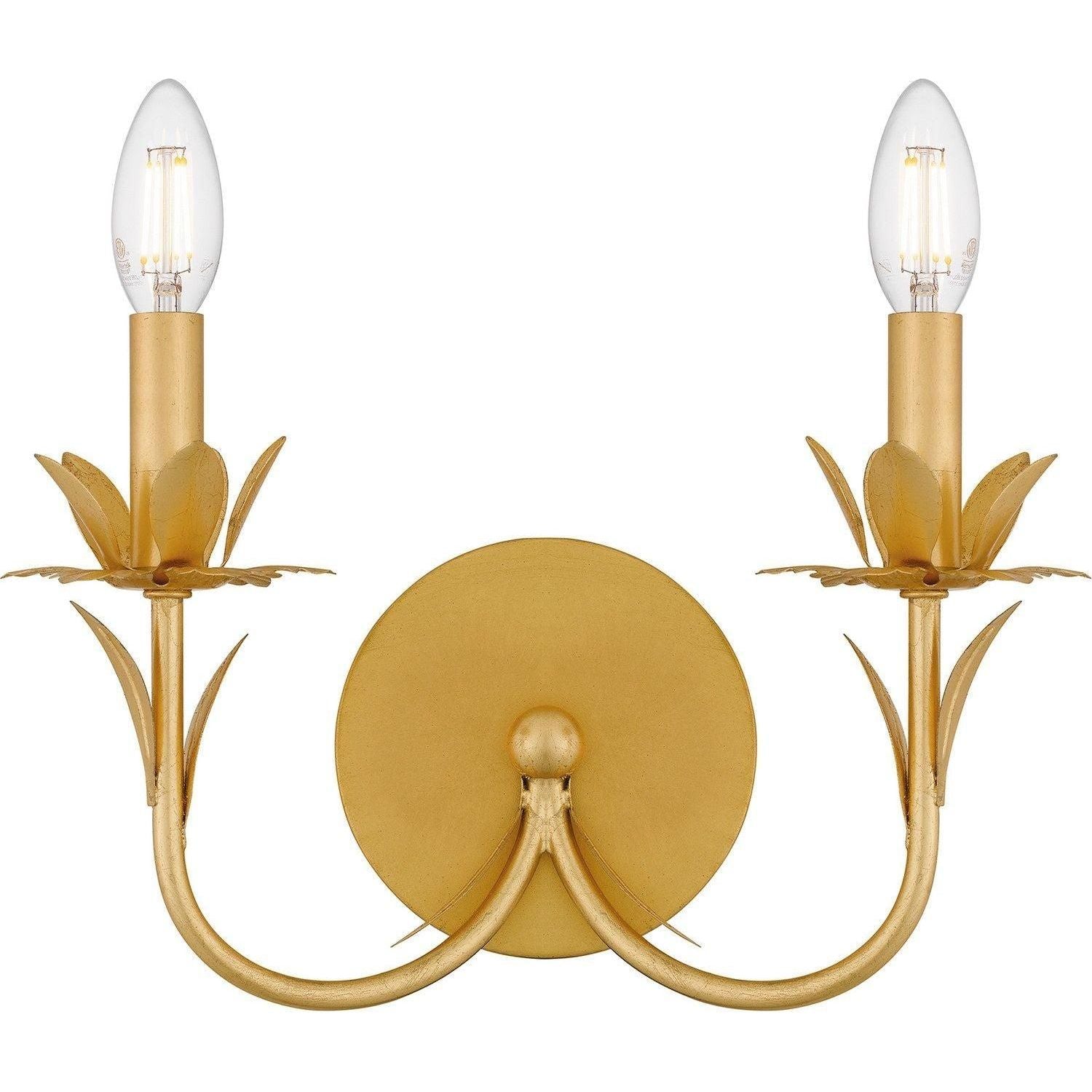 Quoizel - Maria Wall Sconce - MAA8712GFL - Canada Light Shop