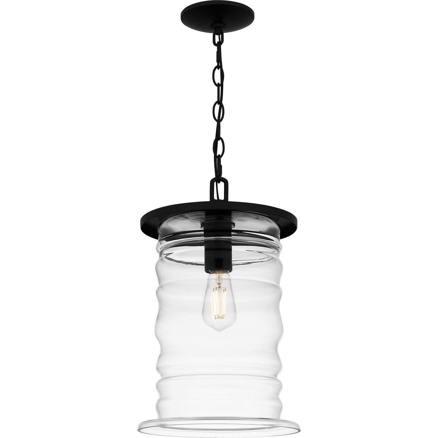 Quoizel - Noland Outdoor Hanging Lantern - NAD1910MBK - Canada Light Shop