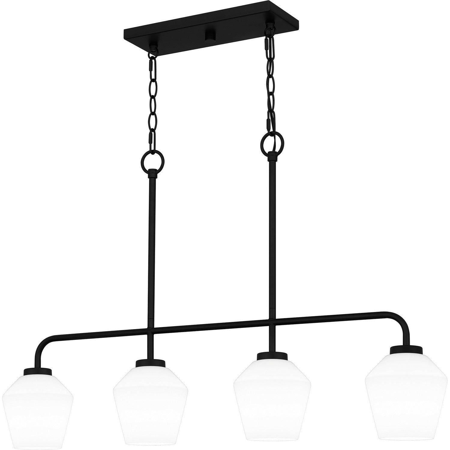 Quoizel - Nielson Linear Chandelier - NIE436MBK - Canada Light Shop
