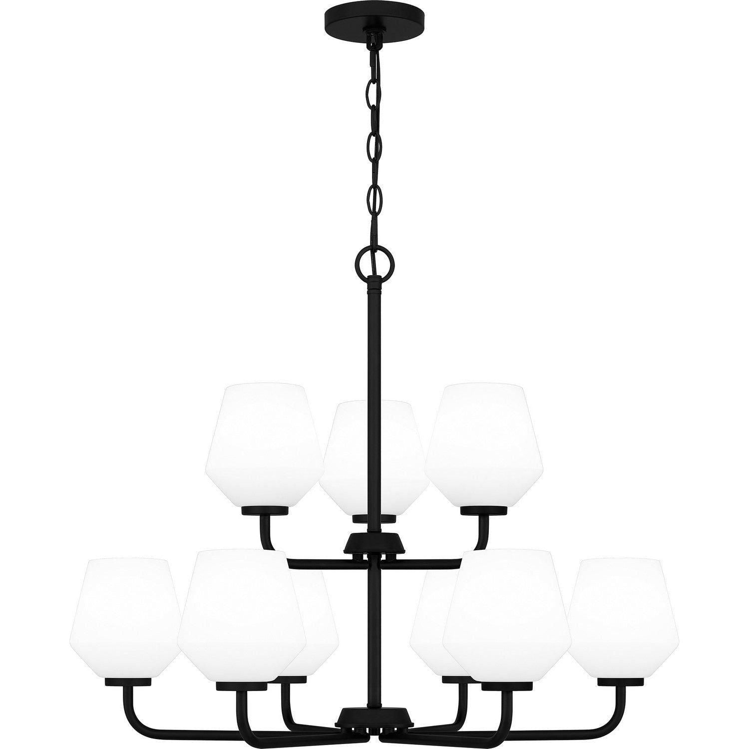 Quoizel - Nielson Chandelier - NIE5028MBK - Canada Light Shop
