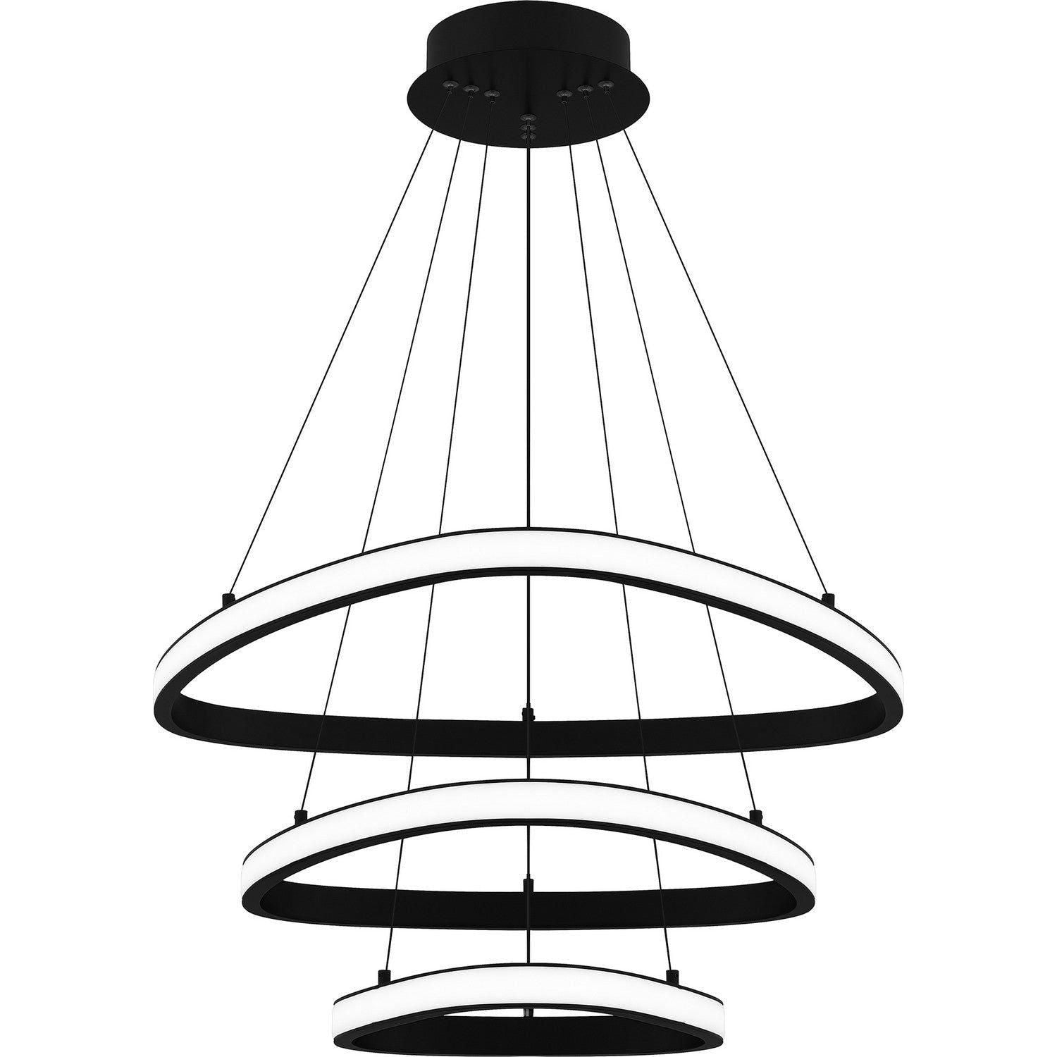 Quoizel - Bardot LED Pendant - PCBDO2827MBK - Canada Light Shop