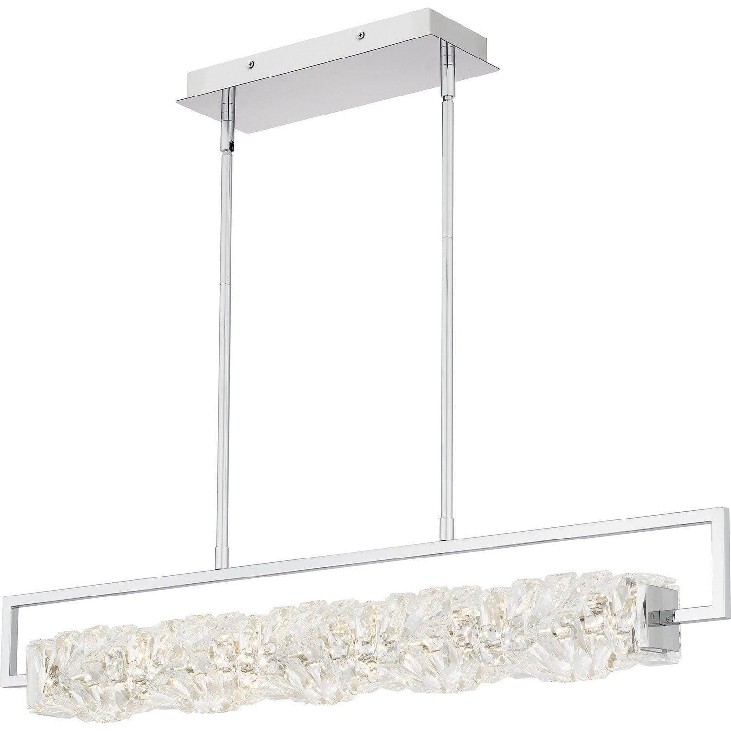 Quoizel - Klass LED Linear Chandelier - PCKLA137C - Canada Light Shop