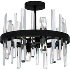 Quoizel - Regal Semi Flush Mount - PCRGL1716MBK - Canada Light Shop