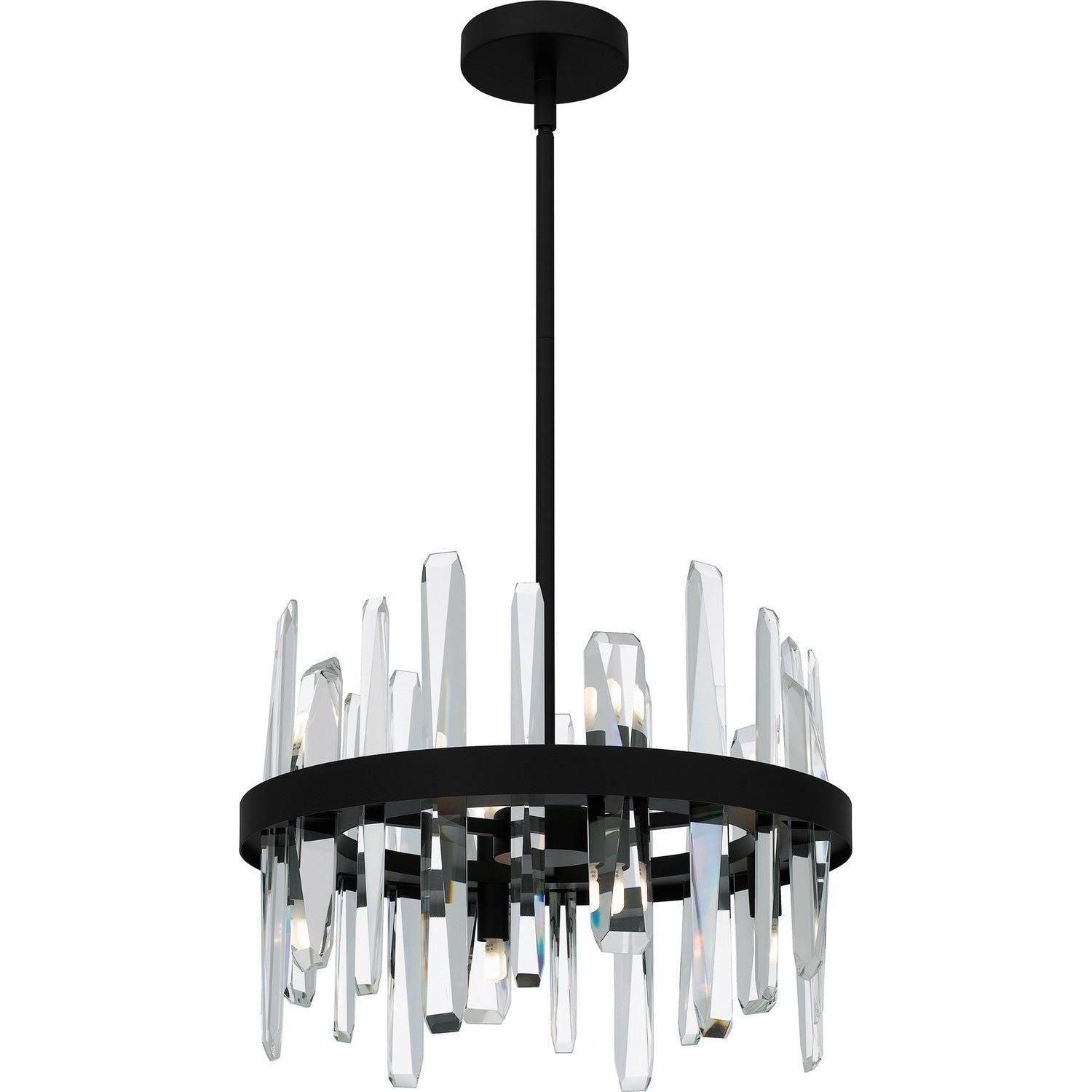 Quoizel - Regal Pendant - PCRGL2816MBK - Canada Light Shop