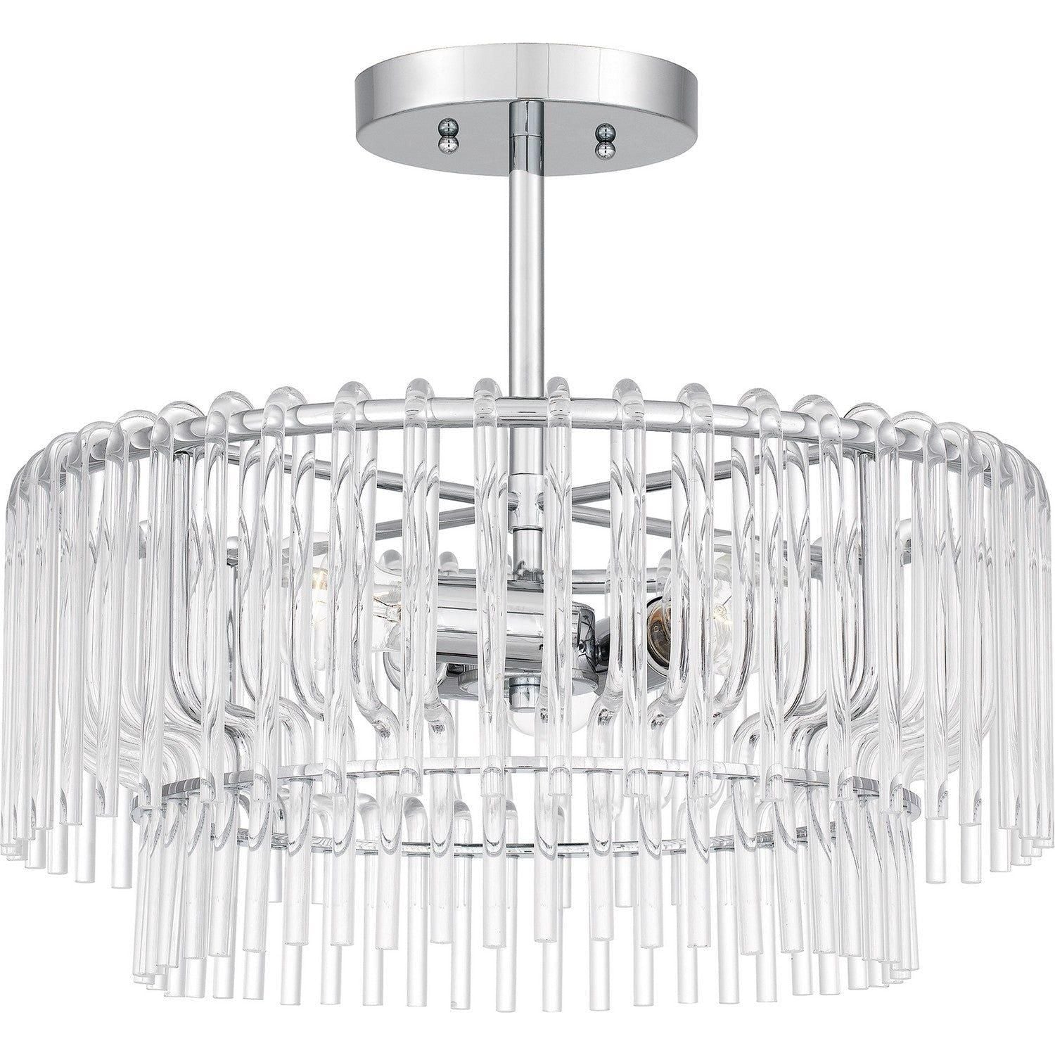 Quoizel - Tayshia Semi Flush Mount - PCTAY1718C - Canada Light Shop