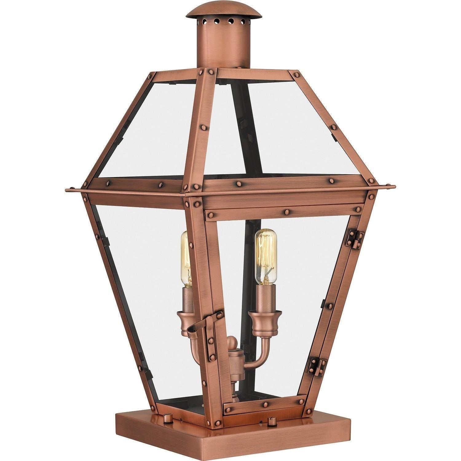 Quoizel - Rue Outdoor Pier Base - RO9110AC - Canada Light Shop