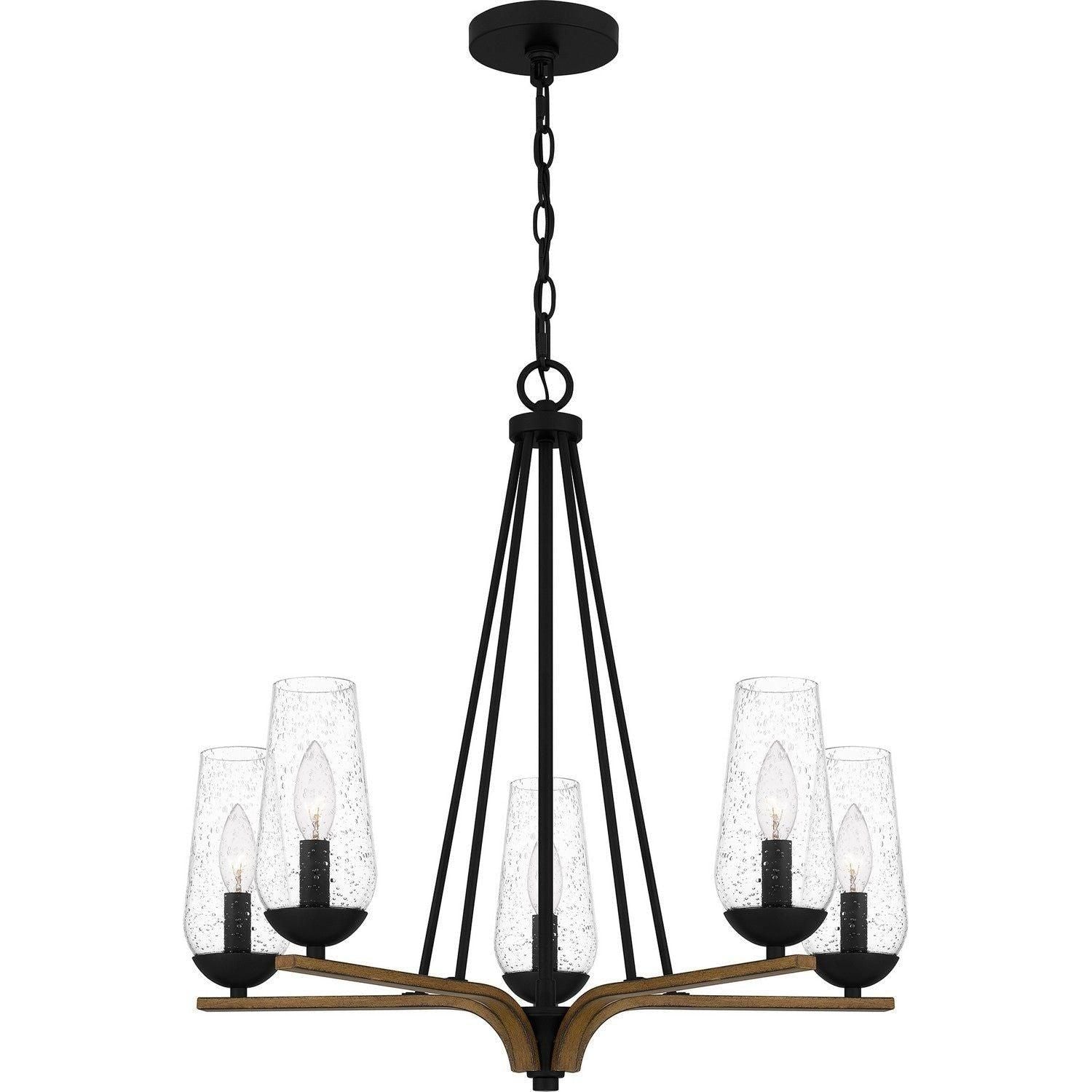 Quoizel - Rochester Chandelier - ROC5025MBK - Canada Light Shop