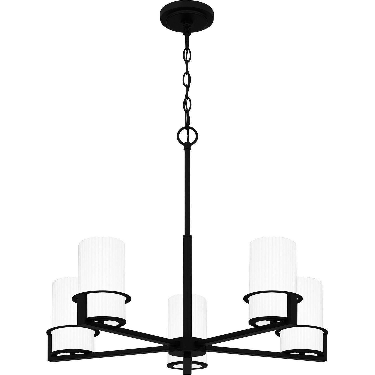 Quoizel - Seymour Chandelier - SEY5026MBK - Canada Light Shop