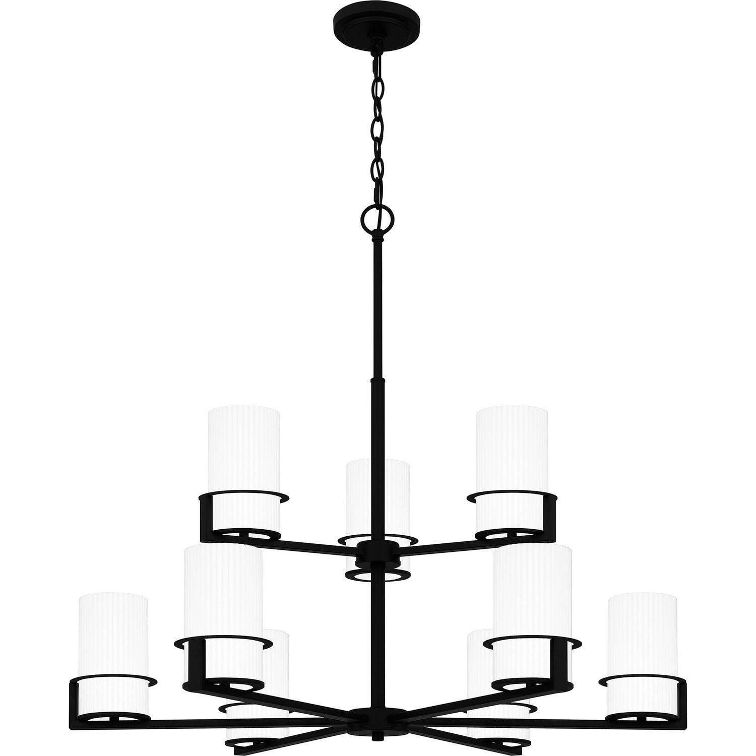Quoizel - Seymour Chandelier - SEY5032MBK - Canada Light Shop