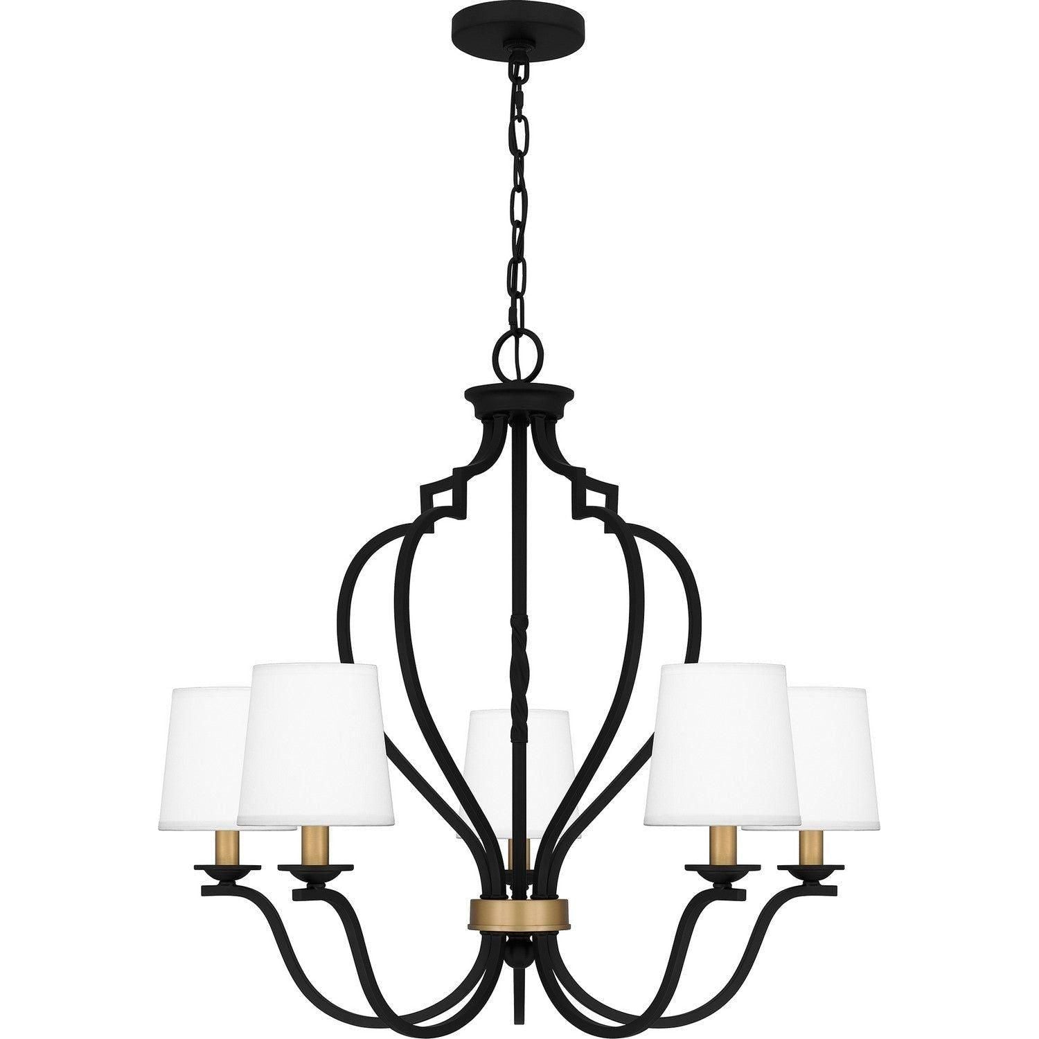 Quoizel - Wilkins Chandelier - WIL5027MBK - Canada Light Shop