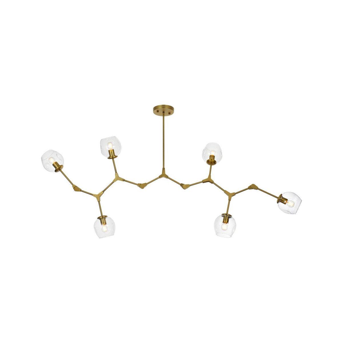 Elegant Lighting - Cavoli Chandelier - 1712G70BR - Canada Light Shop