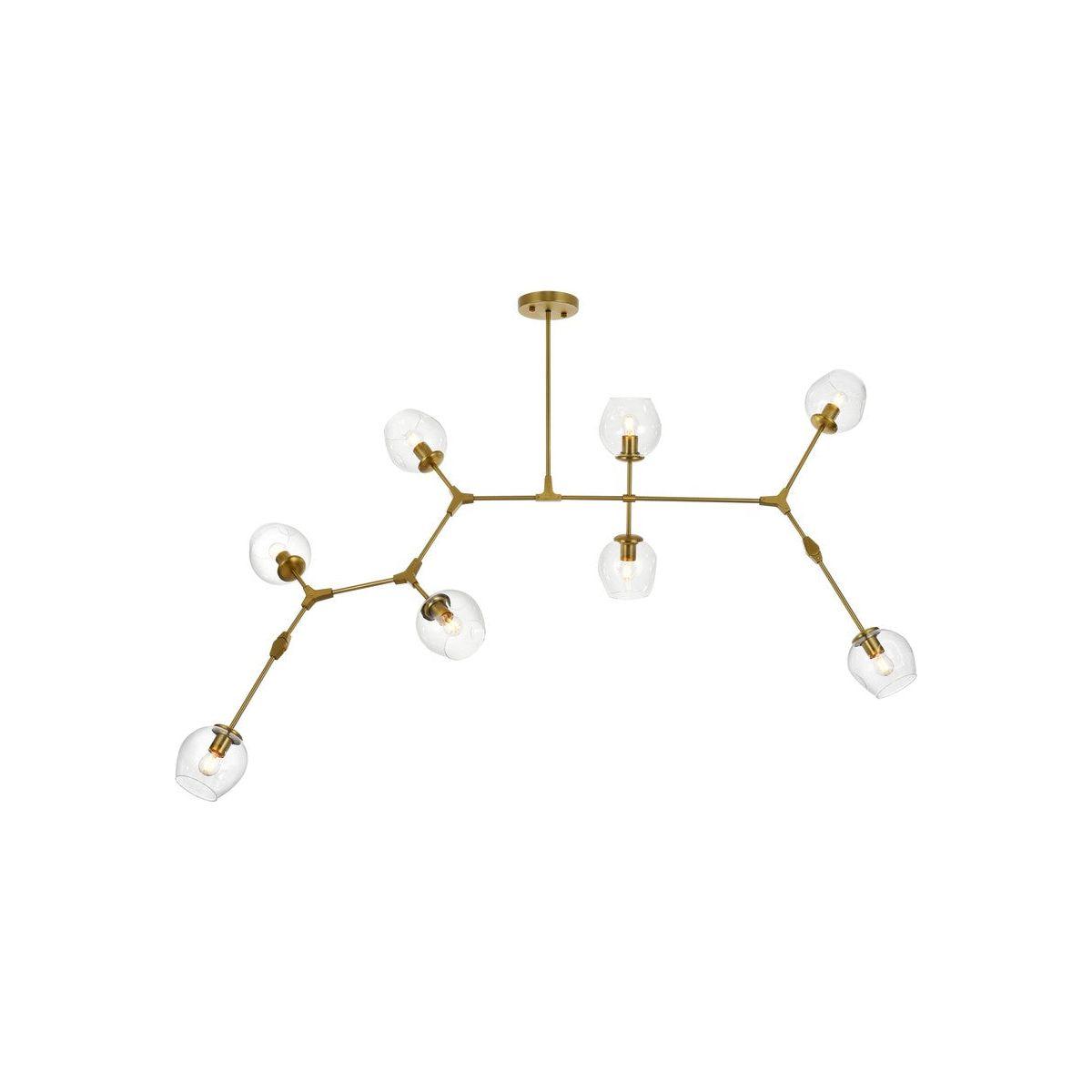 Elegant Lighting - Cavoli Chandelier - 1712G74BR - Canada Light Shop