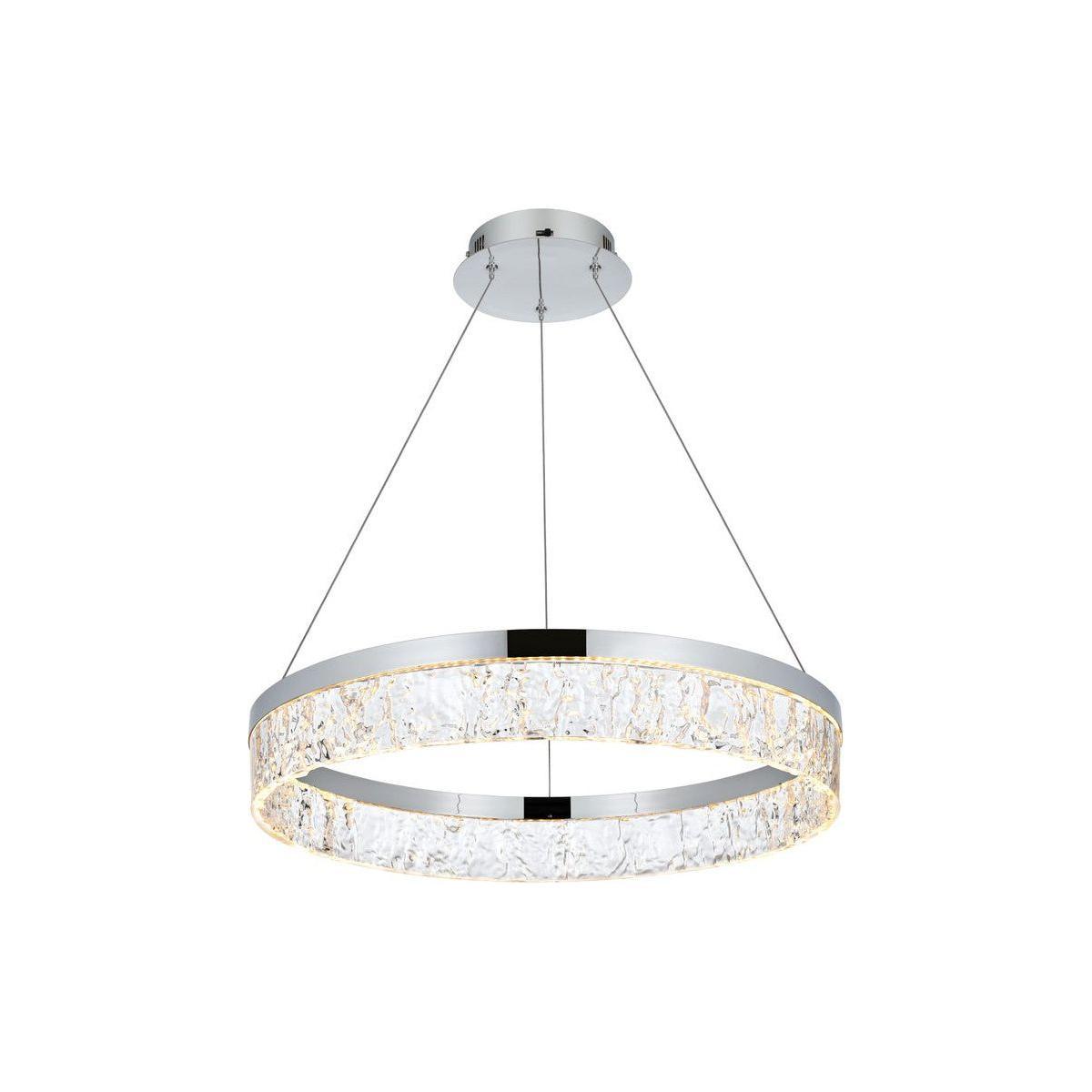 Elegant Lighting - Linden LED Chandelier - 2050D22C - Canada Light Shop