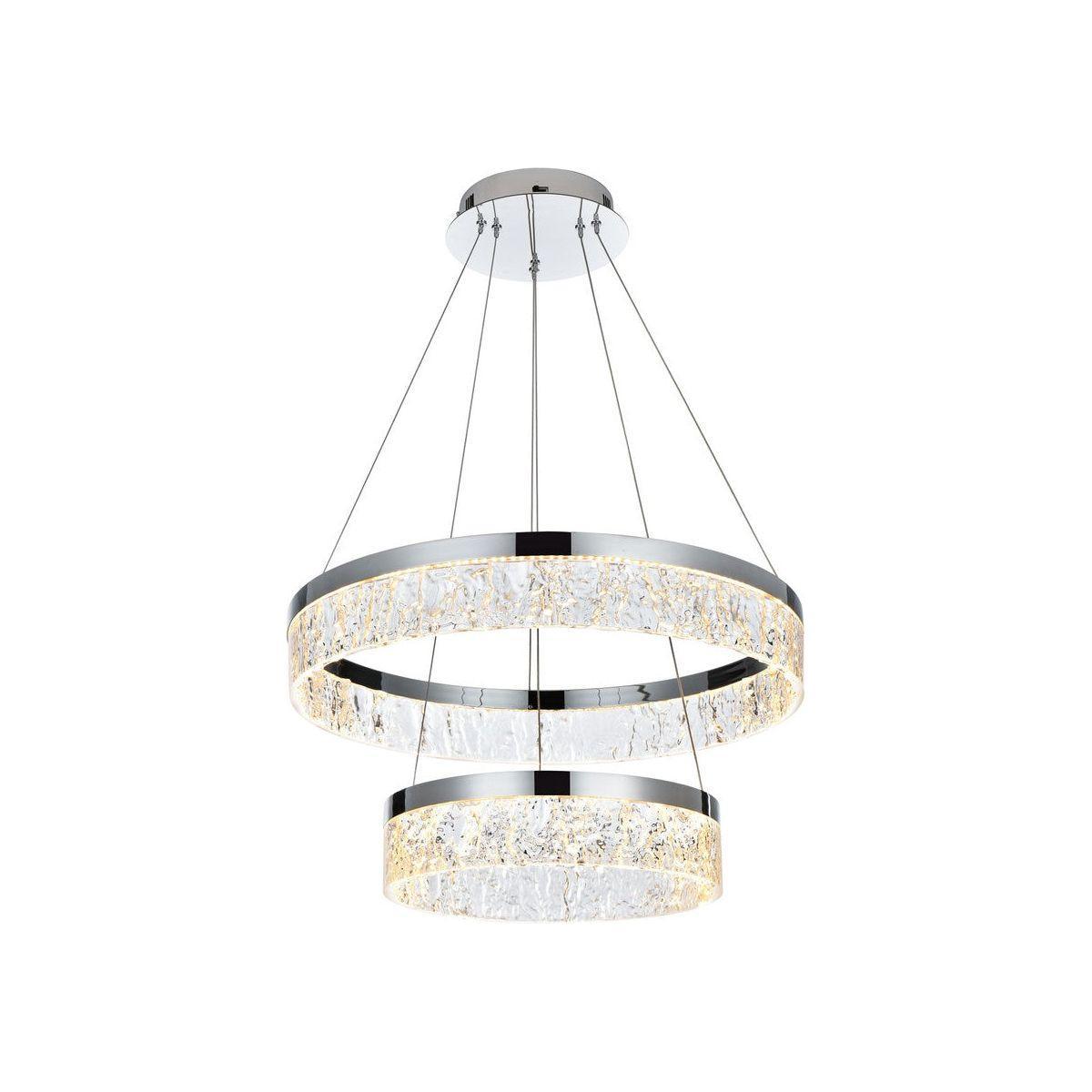Elegant Lighting - Linden 2 Tier LED Chandelier - 2050G22C - Canada Light Shop