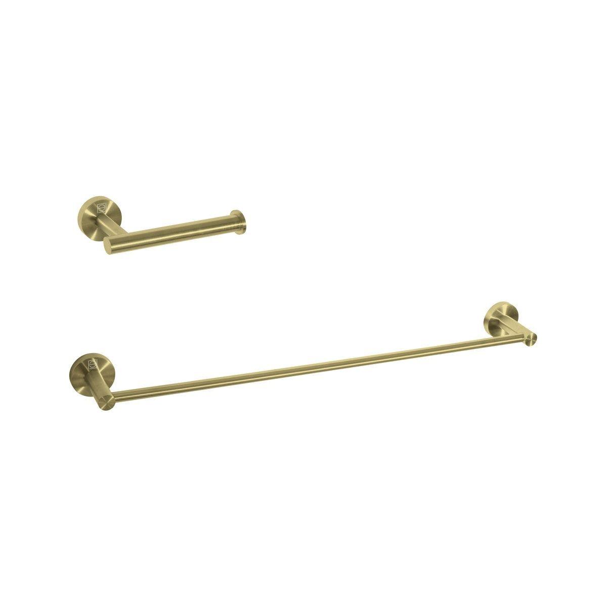 Elegant Lighting - Alma 2-Piece Bathroom Hardware Set - HWB-11S2BGD - Canada Light Shop