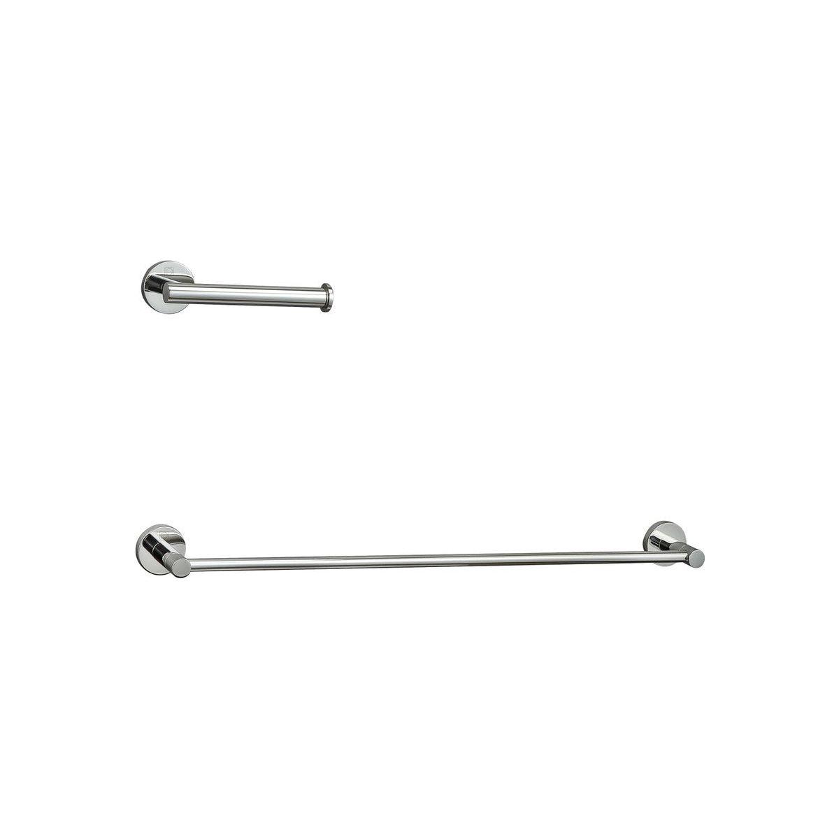 Elegant Lighting - Alma 2-Piece Bathroom Hardware Set - HWB-11S2PCH - Canada Light Shop