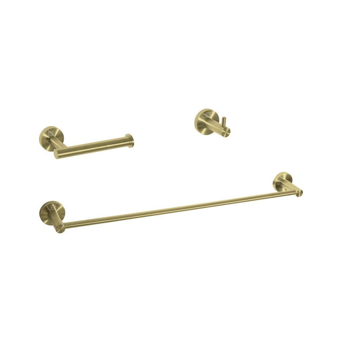 Elegant Lighting - Freya 3-Piece Bathroom Hardware Set - HWB-11S3HBGD - Canada Light Shop