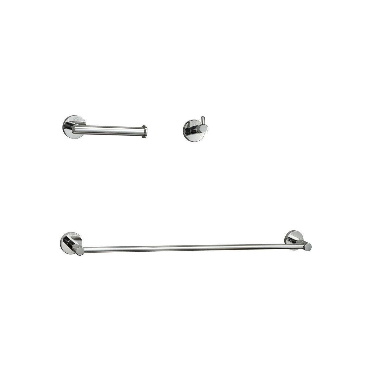 Elegant Lighting - Freya 3-Piece Bathroom Hardware Set - HWB-11S3HPCH - Canada Light Shop