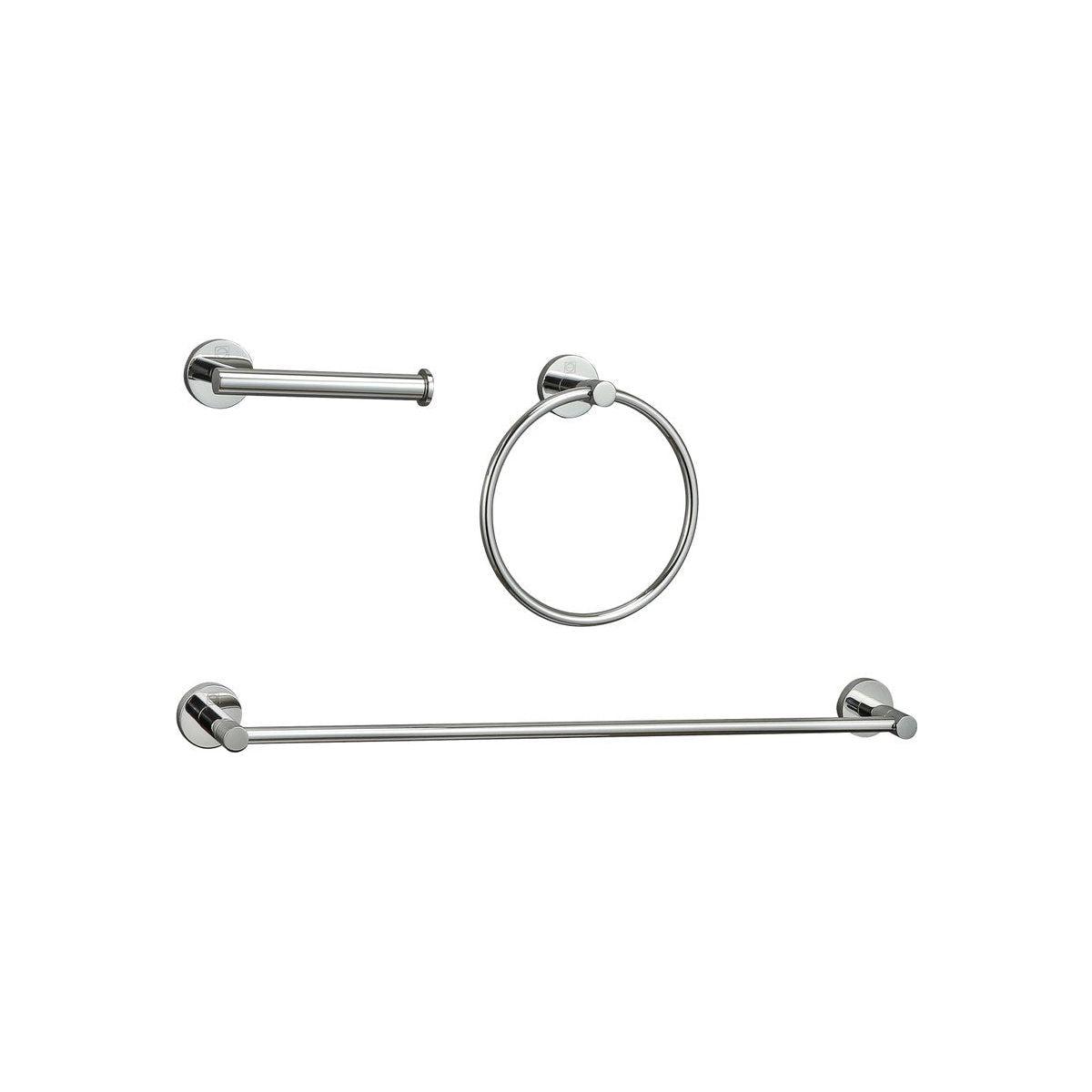 Elegant Lighting - Alma 3-Piece Bathroom Hardware Set - HWB-11S3RPCH - Canada Light Shop
