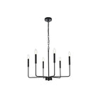 Elegant Lighting - Willa Pendant - LD740D26BK - Canada Light Shop