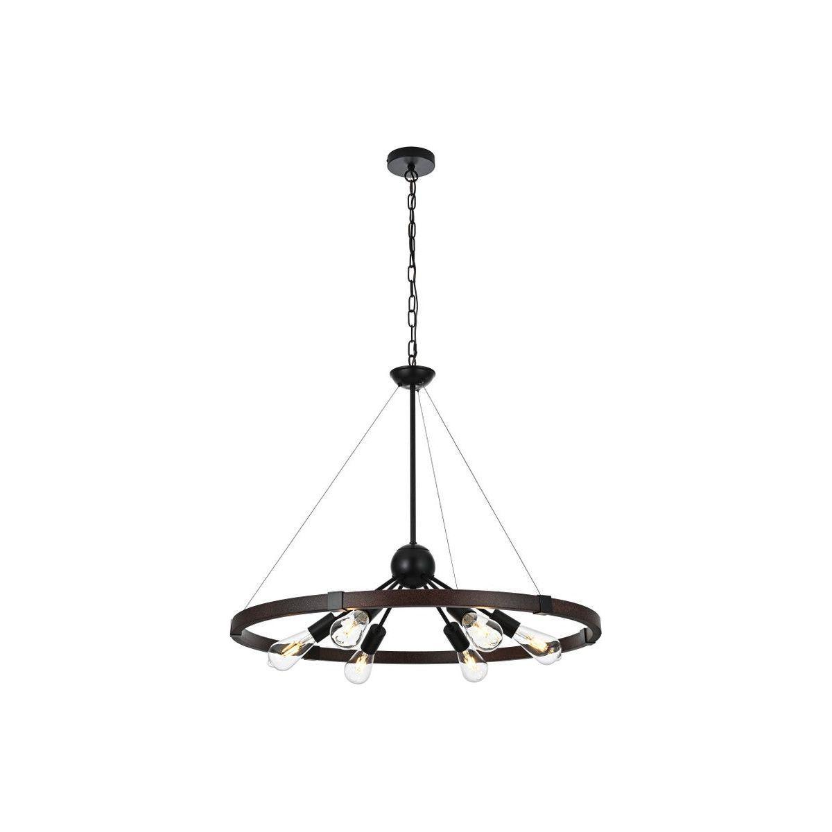 Elegant Lighting - Thora Pendant - LD746D32BWD - Canada Light Shop