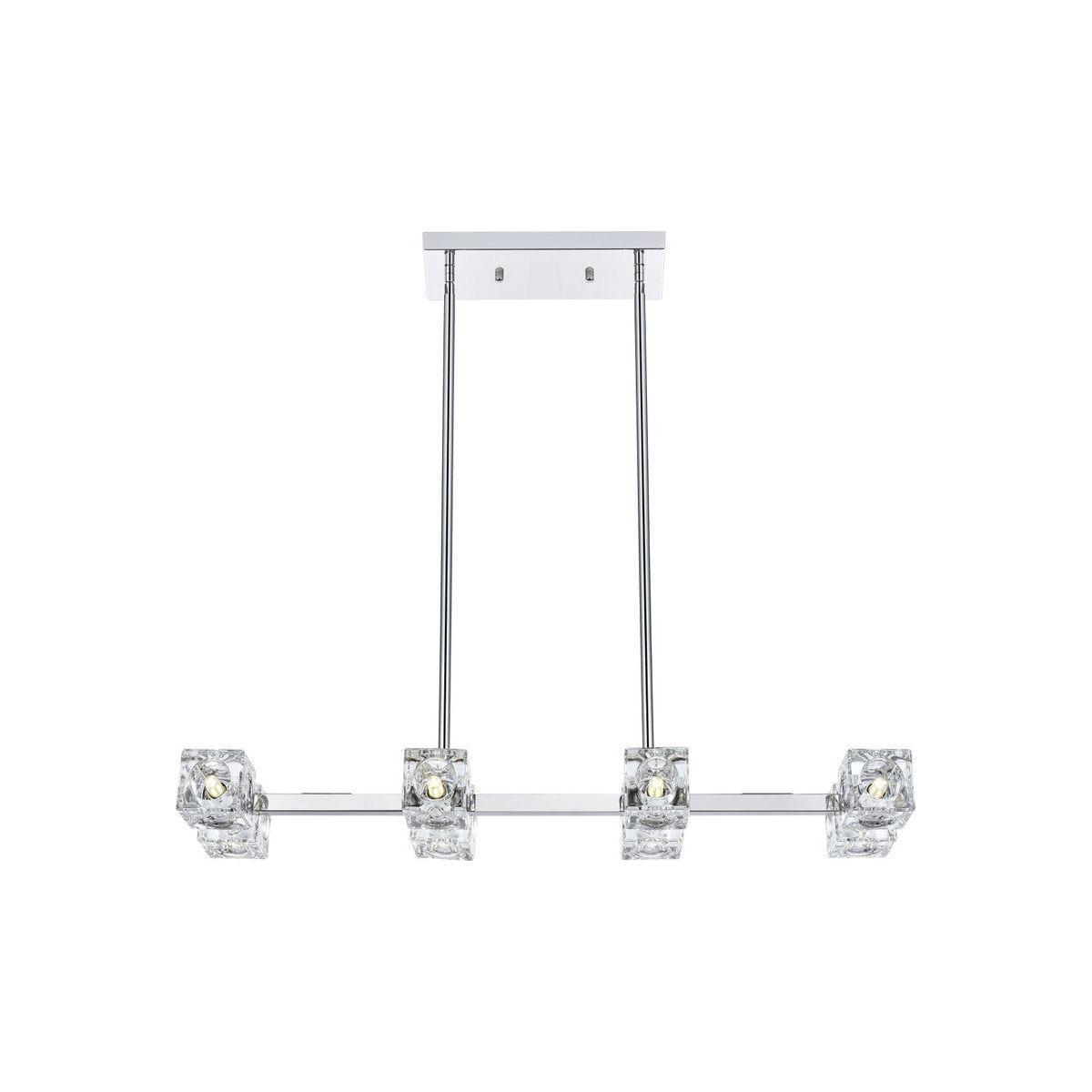 Elegant Lighting - Lyra Linear Pendant - LD920D30C - Canada Light Shop