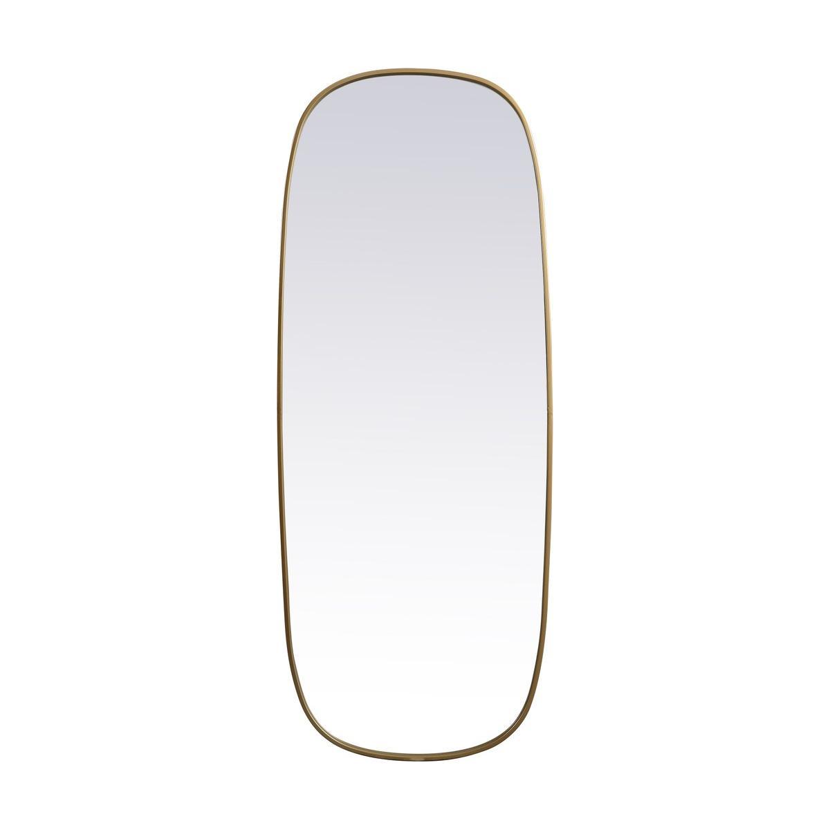 Elegant Lighting - Brynn Mirror - MR2B2460BRS - Canada Light Shop