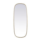 Elegant Lighting - Brynn Mirror - MR2B2460BRS - Canada Light Shop