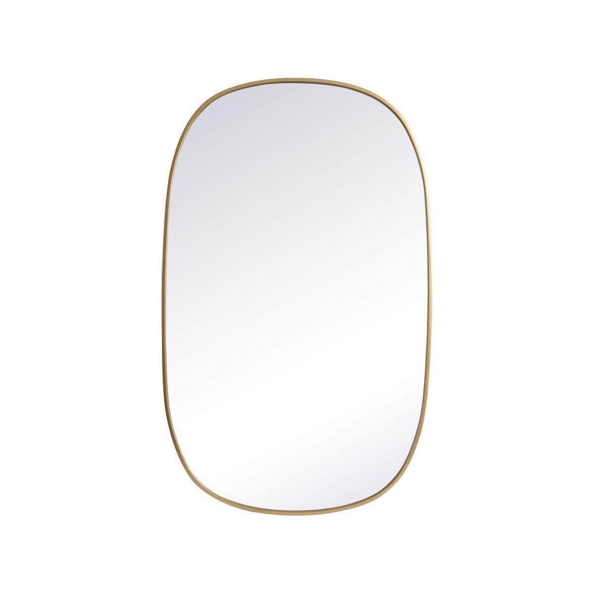 Elegant Lighting - Brynn Mirror - MR2B3048BRS - Canada Light Shop
