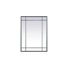 Elegant Lighting - Viola Mirror - MR3A3040BLK - Canada Light Shop