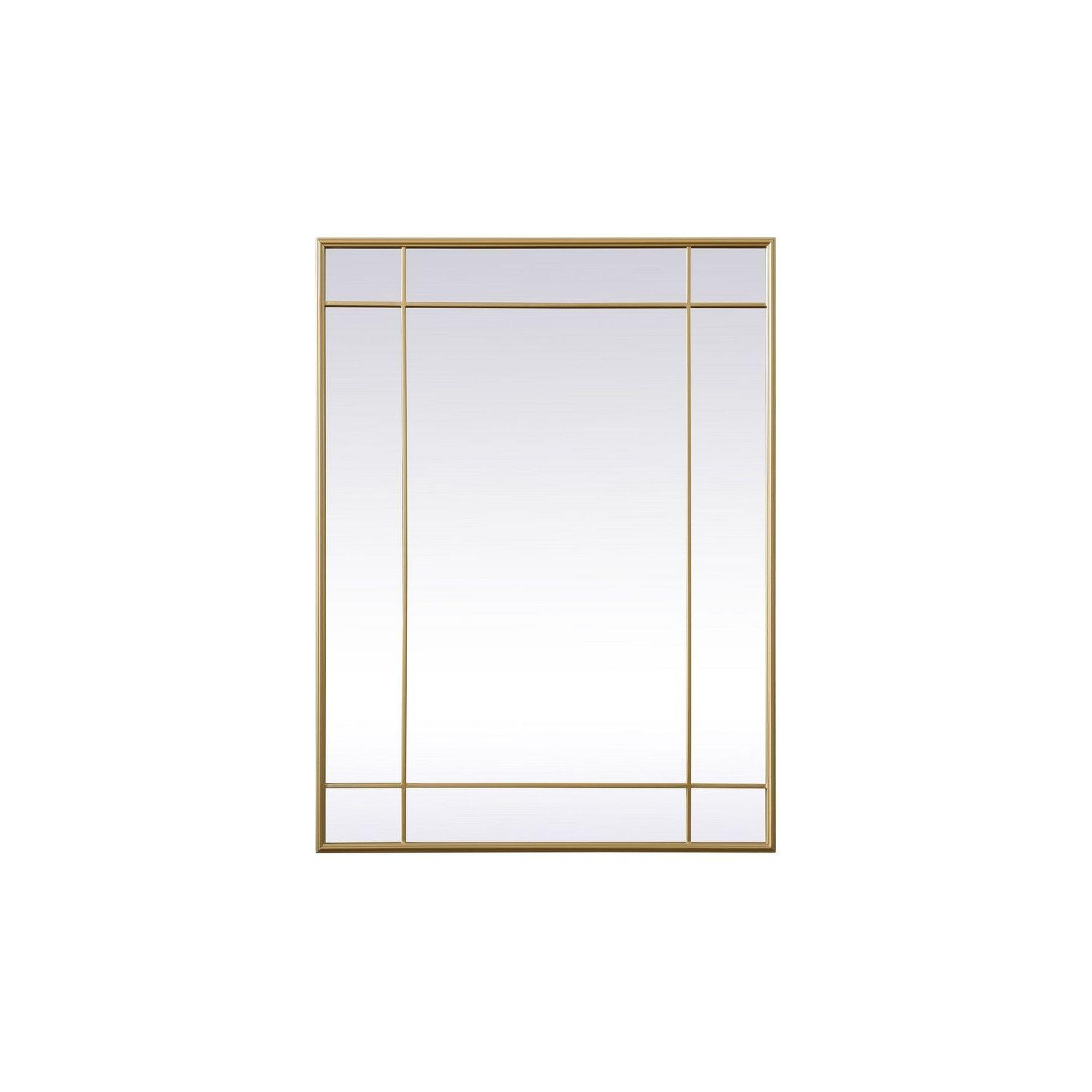 Elegant Lighting - Viola Mirror - MR3A3040BRA - Canada Light Shop