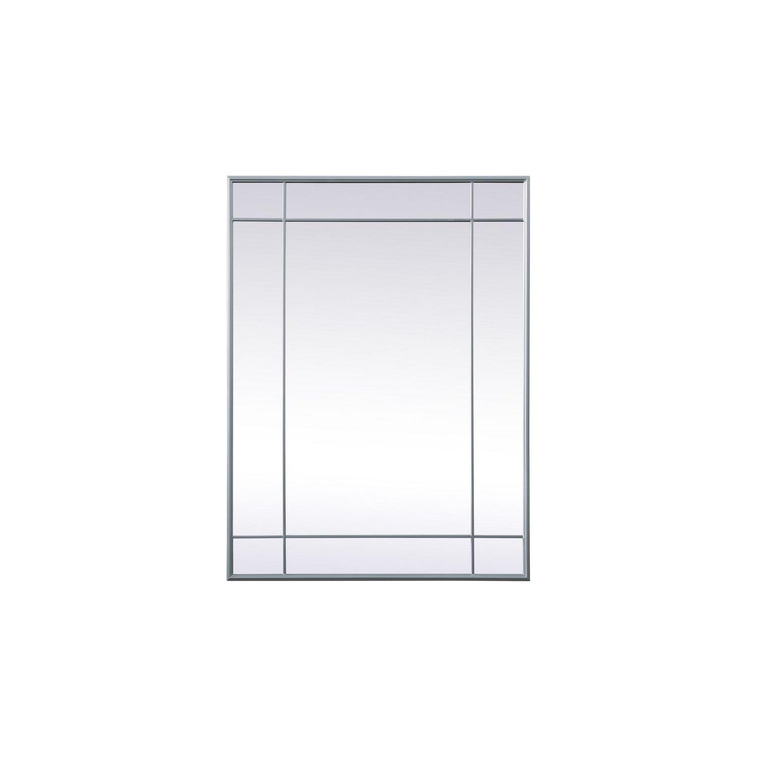 Elegant Lighting - Viola Mirror - MR3A3040SIL - Canada Light Shop