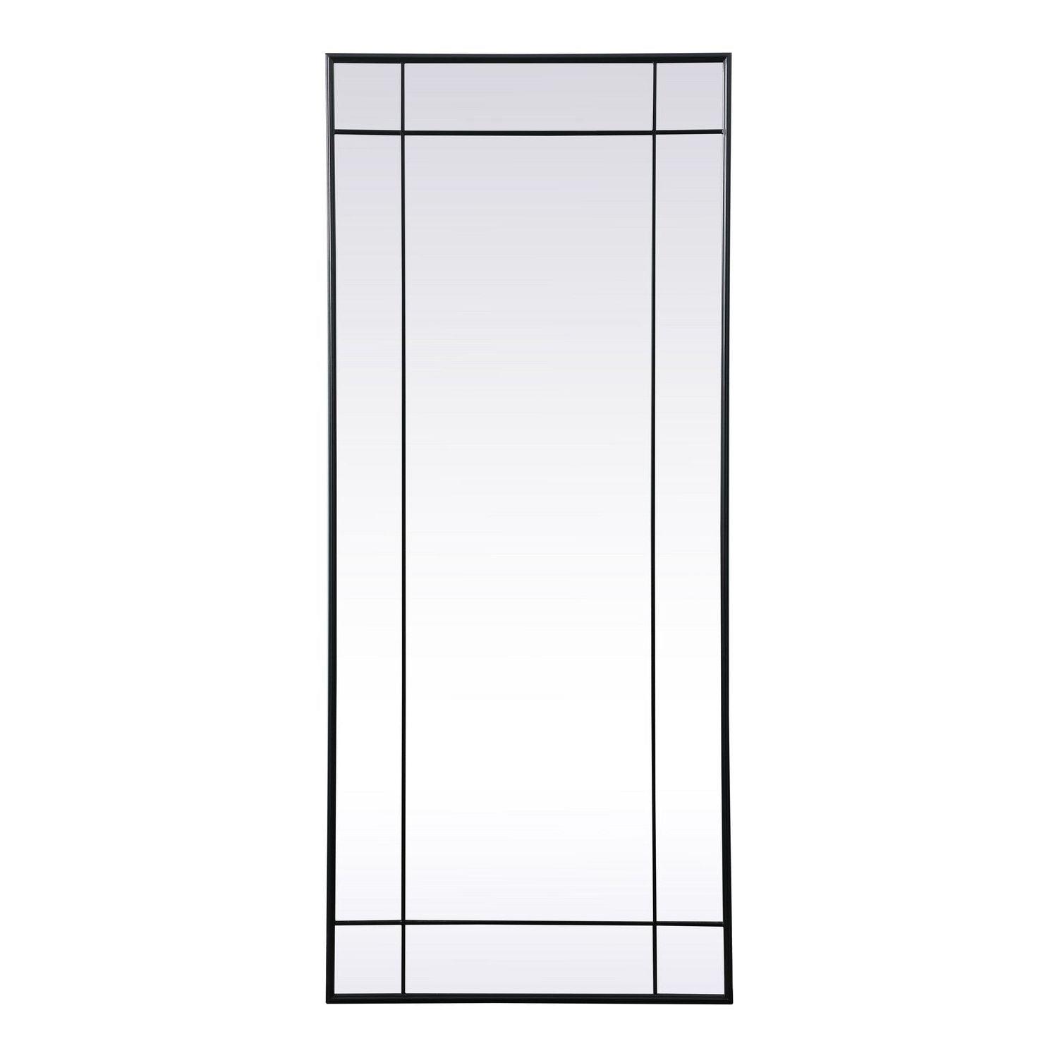 Elegant Lighting - Viola Mirror - MR3FL3070BLK - Canada Light Shop