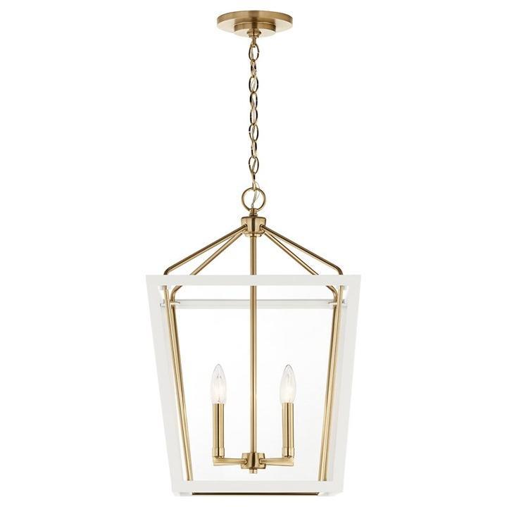 Kichler - Delvin Foyer Pendant - 52619CPZWH - Canada Light Shop