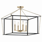 Kichler - Eisley Semi Flush Mount - 52632CPZ - Canada Light Shop