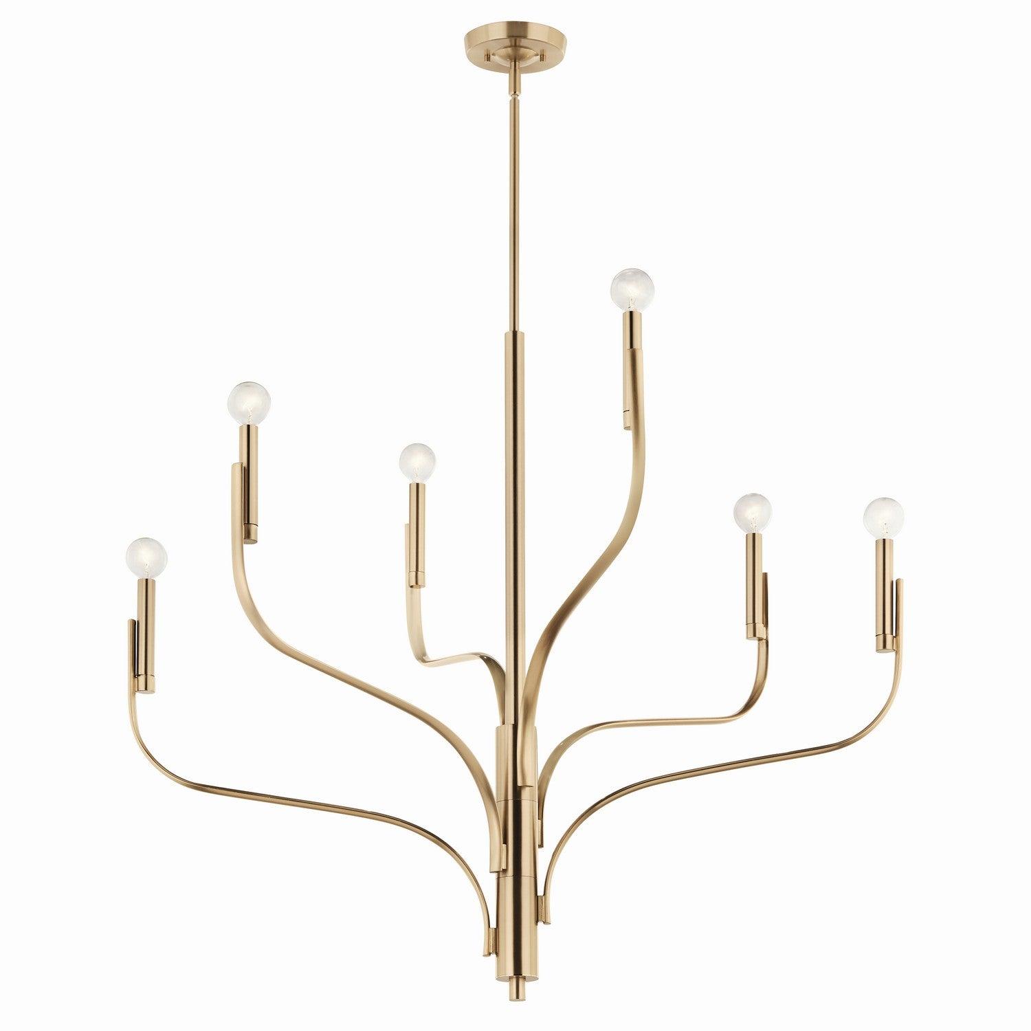 Kichler - Livadia Chandelier - 52673CPZ - Canada Light Shop