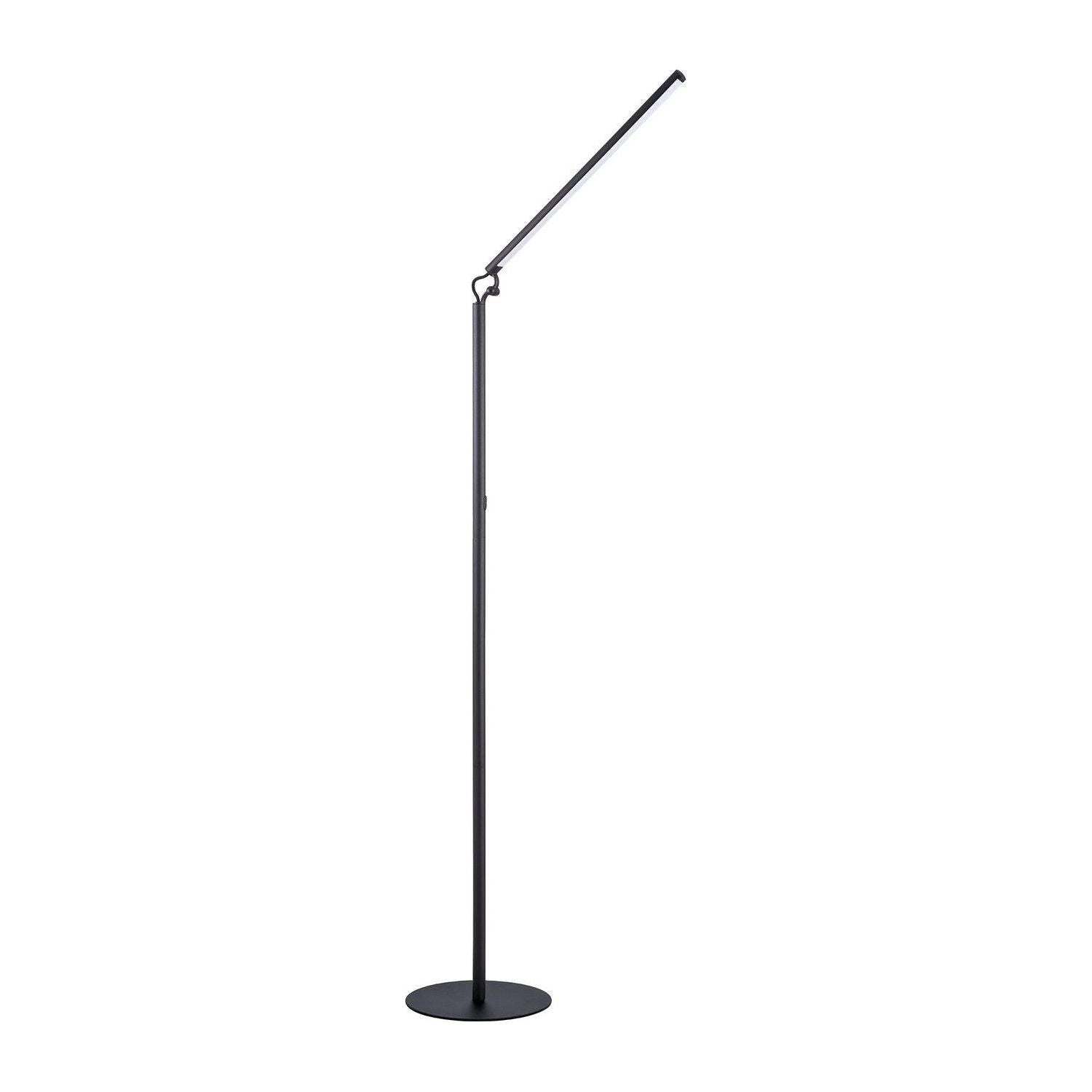 Kendal Lighting - Zuon LED Floor Lamp - FL6501-BLK - Canada Light Shop