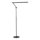 Kendal Lighting - Deca LED Floor Lamp - FL6701-BLK - Canada Light Shop